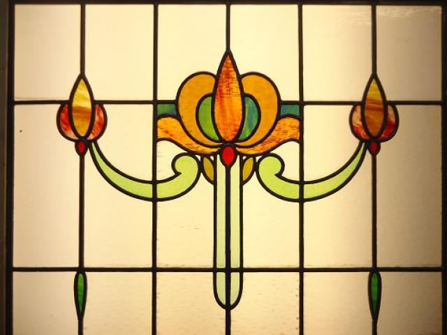Edwardian Stained Glass And Leaded Windows Holmfirth Wakefield Huddersfield
