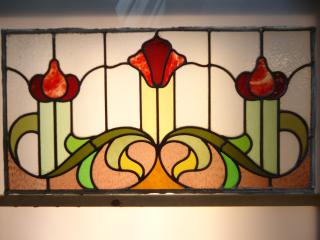 Antique stained glass