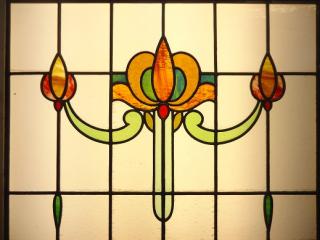 Edwardian stained glass 