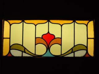 Art Nouveau stained glass