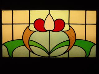 Art Nouveau stained glass