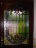 stained glass door