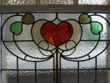 art nouveau stained glass