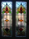 art nouveau stained glass