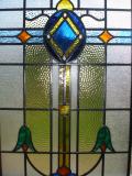 art deco stained glass