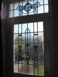 art deco stained glass