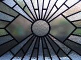 art deco stained glass