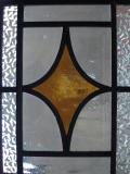 antique leaded window