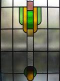 art deco leaded glass