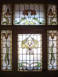 Art Nouveau stained glass