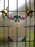 Encapsulated stained glass