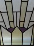 Art deco stained glass