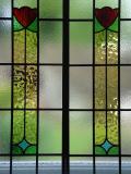 encapsulated leaded glass