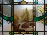 antique leaded glass