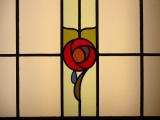Stained glass Rose window