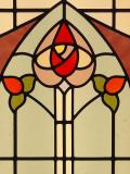 Art Nouveau leaded glass